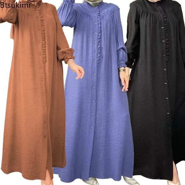 Elegant Moroccan Abaya Dress
