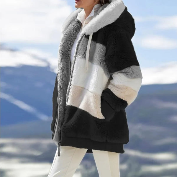 Cozy Chic Hooded Winter Jacket