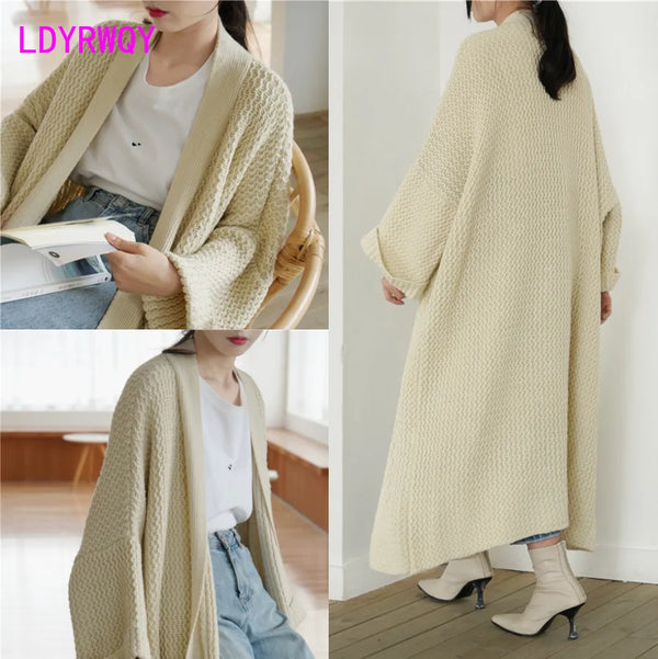 Cozy Over Knee Cardigan